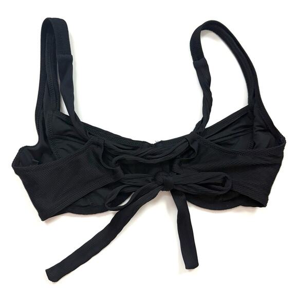 J. Crew Ribbed Cross-Back Underwire Bikini Top - Picture 6 of 9